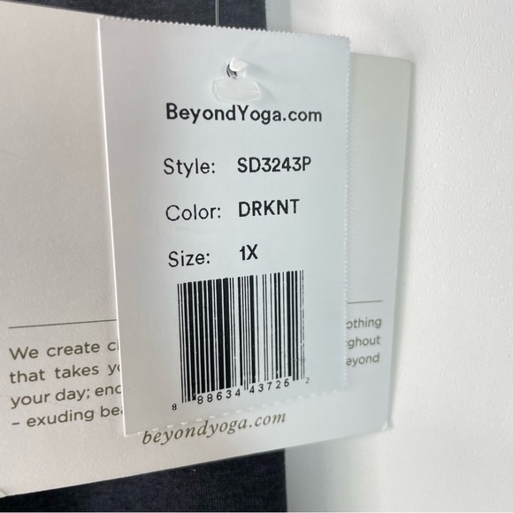 New Beyond Yoga Spacedye Caught In The Midi High Waisted Legging Size 1X - Picture 2 of 7